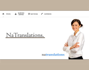 Diseño web NaTranslations
